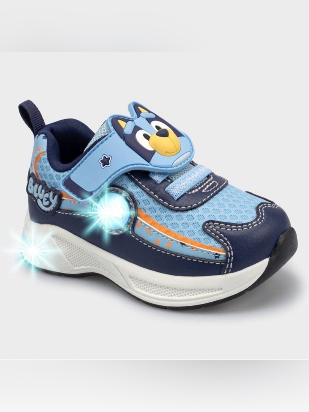 🆕 Bluey Light-Up Character Sneakers 8 Toddler